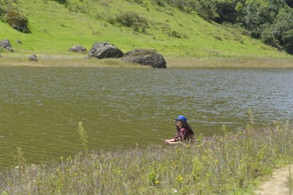 La laguna de Zhogra, lugar paradisíaco en la parroquia San Gerardo, también tiene su fábula.