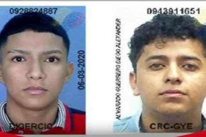 Diego Alvarado y Brugner Santana son dos de las tres víctimas.