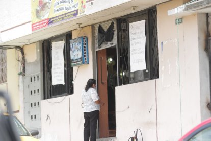 El velorio de Rosario Vásquez se realizó en la misma vivienda.