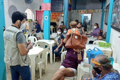 Las aglomeraciones no paran. En  Guayaquil cerraron un bingo clandestino.