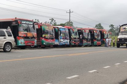 El gremio de la transportación dijo estar operando a pérdida.