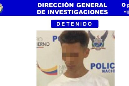 El sospechoso, Luis Rodríguez,  fue puesto a órdenes de las autoridades.