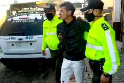 Una persona fue detenida luego del suceso. La llevaron hasta la Unidad de Flagrancia.