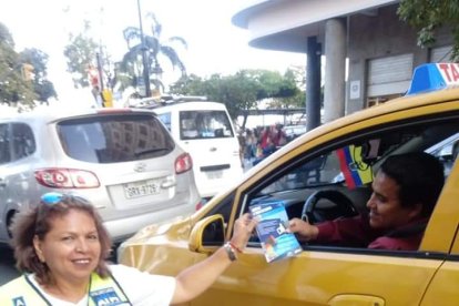 Siempre risueña a la hora de trabajar en proyectos y campañas con la ATM.