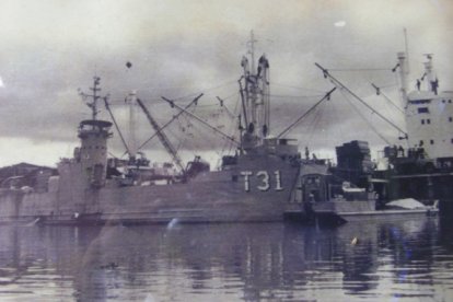 A San Lorenzo llegaban enormes buques en los que se transportaba variada mercadería.