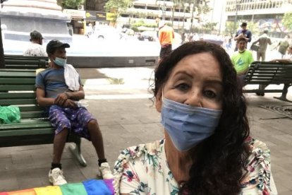 Melina, trans adulta mayor, que vivió en carne propia el hostigamiento por ser diferente.