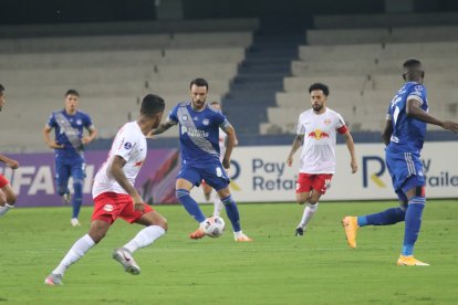 Emelec ganó 3-0 ante Bragantino en la Copa Sudamericana.