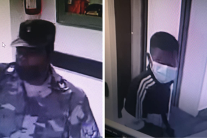 Cámaras de seguridad captaron a los asesinos de la extranjera.