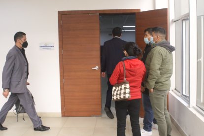 La audiencia de juicio contra Lissa María Caiza se llevó a cabo en el norte de Quito.