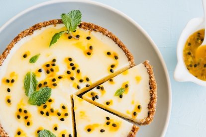 La tarta de queso con taxo es una combinación única.