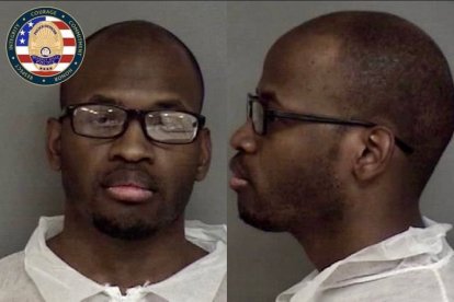 La foto del sospechoso, una vez arrestado.