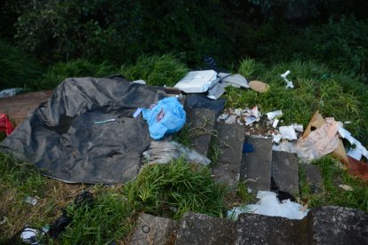 En este lugar vivían los tres jóvenes antes de volverse recicladores.