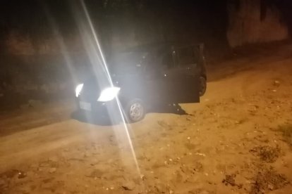 En este vehículo viajaba la víctima según la Policía.