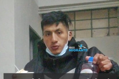 Washington Quizphi viajaba a EE.UU. para reencontrarse con su madre, a quien no ve desde hace 18 años.