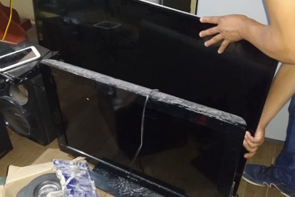 Objetos que presuntamente han sido robados.