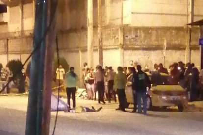 Yanny Byron Andrade Álvarez estaba en esta esquina cuando fue baleado.