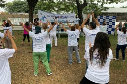 'Menear el esqueleto' es parte de las sesiones de recuperación poscovid.