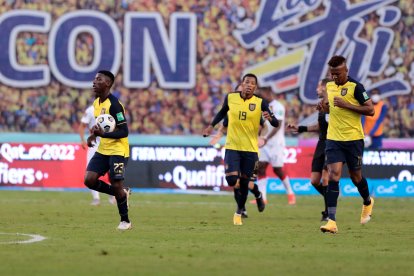 Gonzalo Plata puso el gol del descuento ante Perú.