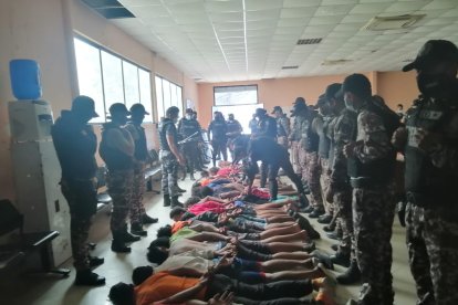 En total, 26 individuos fueron impedidos de escapar.