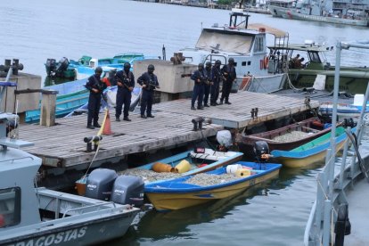 Todo un operativo para dar con el cargamento.