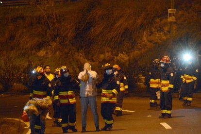 Familiares llegaron al lugar. Lamentaron lo sucedido.
