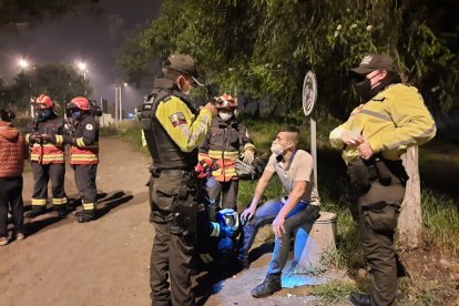El agente cuenta que en su trabajo tiene que hacer de psicólogo para ayudar a los más vulnerables.