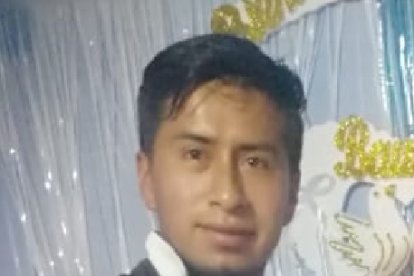 Javier Suasnavas Remache tenía 23 años y era el padre de un bebé de siete meses.