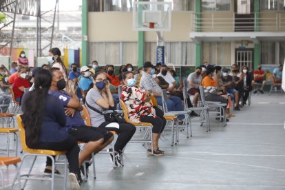 En la Unidad Educativa Sagrado Corazón, el orden ha reinado desde que se abrió el punto.