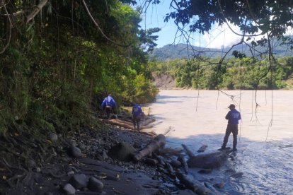 La búsqueda fue intensa durante cinco días.