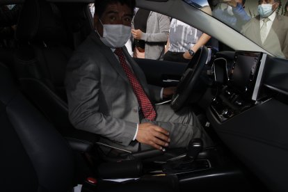 Yunda abandonó la audiencia donde se trató la revocatoria de sus medidas cautelares.