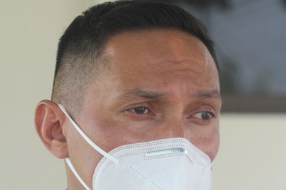 Jipson Contreras, coordinador Interinstitucional del Municipio de Durán, espera que Banife vuelva a los mejores sitiales del fútbol ecuatoriano.