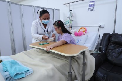 Sonia da todo por sus pacientes. Los ve como si fueran sus hijos.