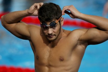 Es un especialista brasileño en natación estilo libre, olímpico y medallista del Campeonato del Mundo.