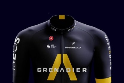 La nueva camiseta que lucirá Richie cuando regrese al Ineos.
