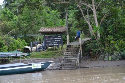 Tras un recorrido por el río Napo se llega a una zona ecológica.