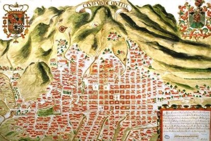 El trazado de la ciudad en forma de damero.