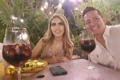 Lisbeth y su esposo compartían fotos románticas en sus rede sociales constantemente.