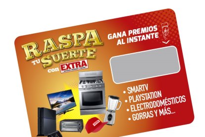 Las tarjetas de la promoción.