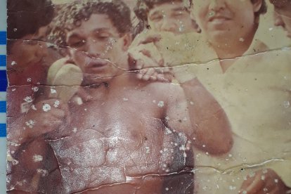 Karate Loor comenzó a boxear desde los 14 años.