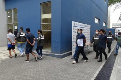 Doce personas fueron detenidos por microtrafico y otras cinco relacionadas con robo de motocicletas