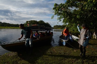 Para vivir esta experiencia entre naturaleza se recorre cinco horas en bote.