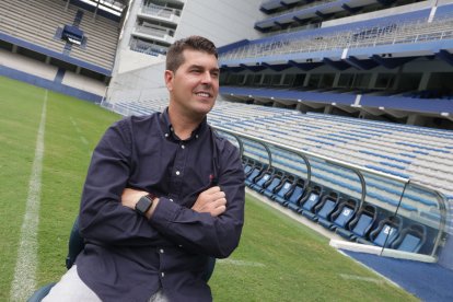 El técnico azul en su época de jugador en España (en Levante) era defensa central
Agencia (ag-extra)