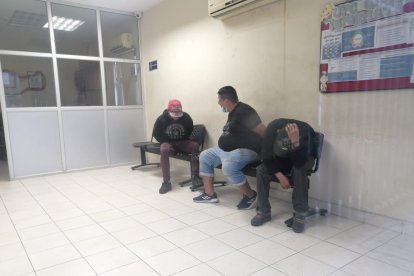 Los sospechosos serán llevados a la Unidad Judicial de Flagrancia.