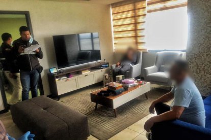 Durante los allanamientos, varias personas fueron detenidas.