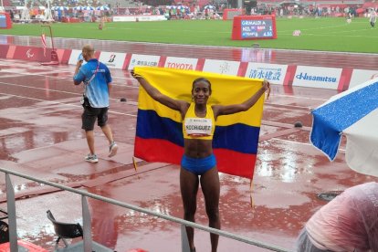 Kiara Rodríguez le dio a Ecuador una medalla de bronce en los Juegos Paralímpicos.