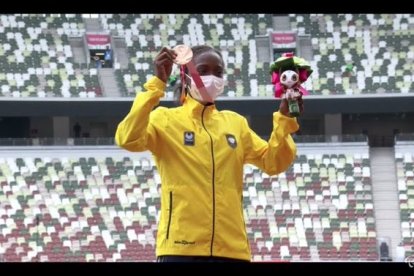 Kiara Rodríguez todo un ejemplo de vida.