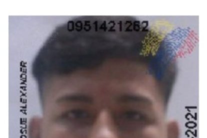 Josué Alexander Cevallos Vélez, de 19 años es la otra víctima.