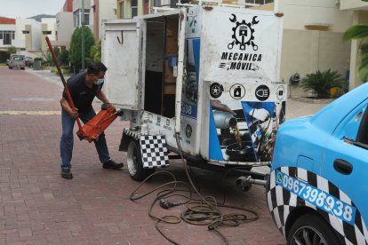 El mecánico puso a rodar su remolque a partir de la pandemia de la COVID-19.