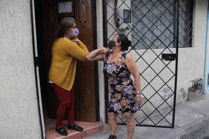 También es una reconocida dirigente entre sus vecinos.