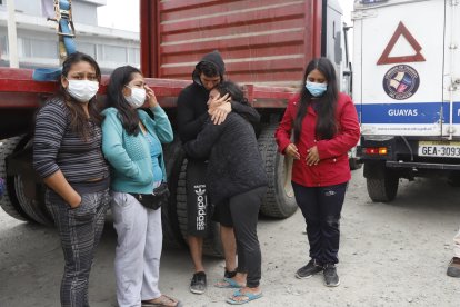 Los familiares del fallecido estaban desconcertados por lo ocurrido.